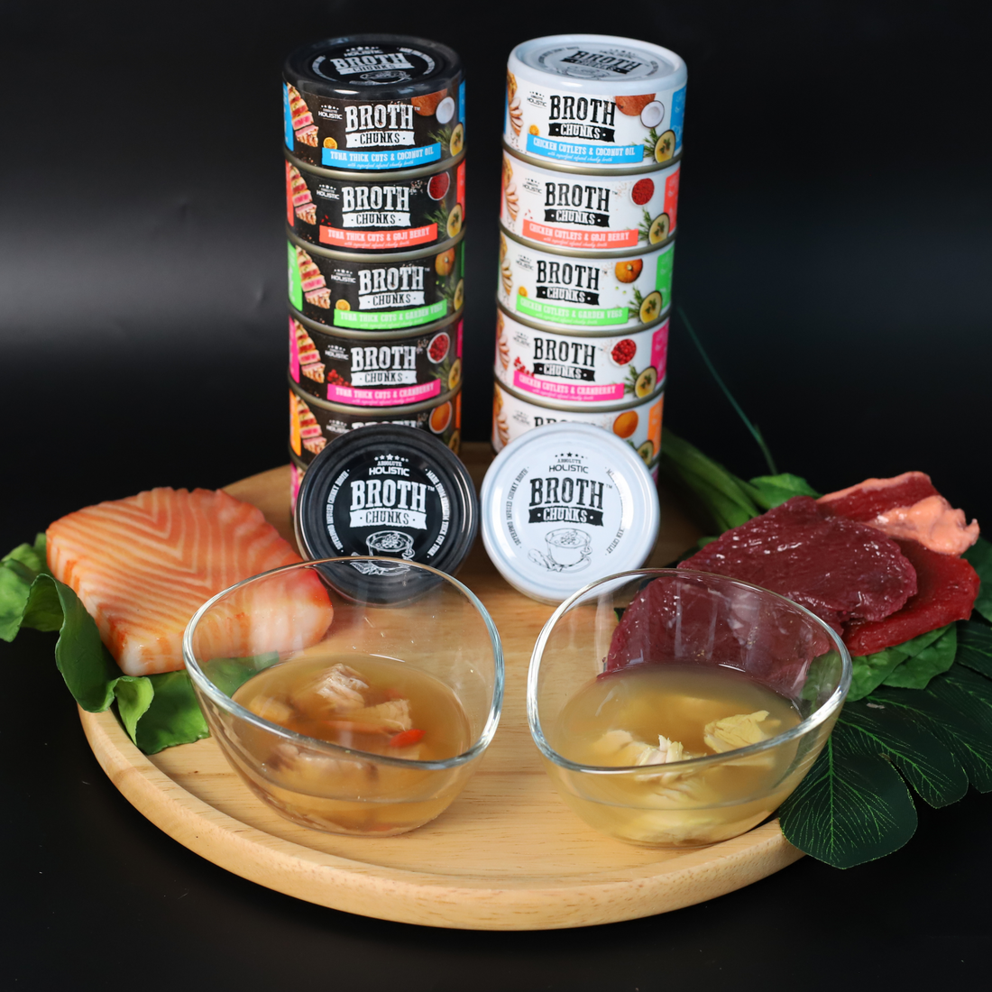 Discover the Benefits of Absolute Holistic Broth Chunks: A Healthy Treat for Your Pet
