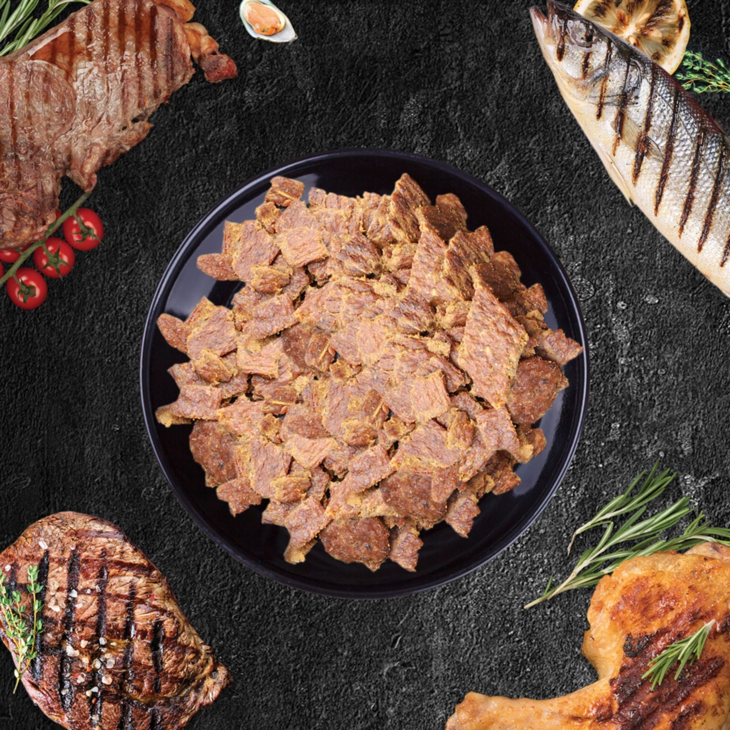 Absolute Holistic Air Dried Food for Dogs - Lamb & Salmon (1kg)