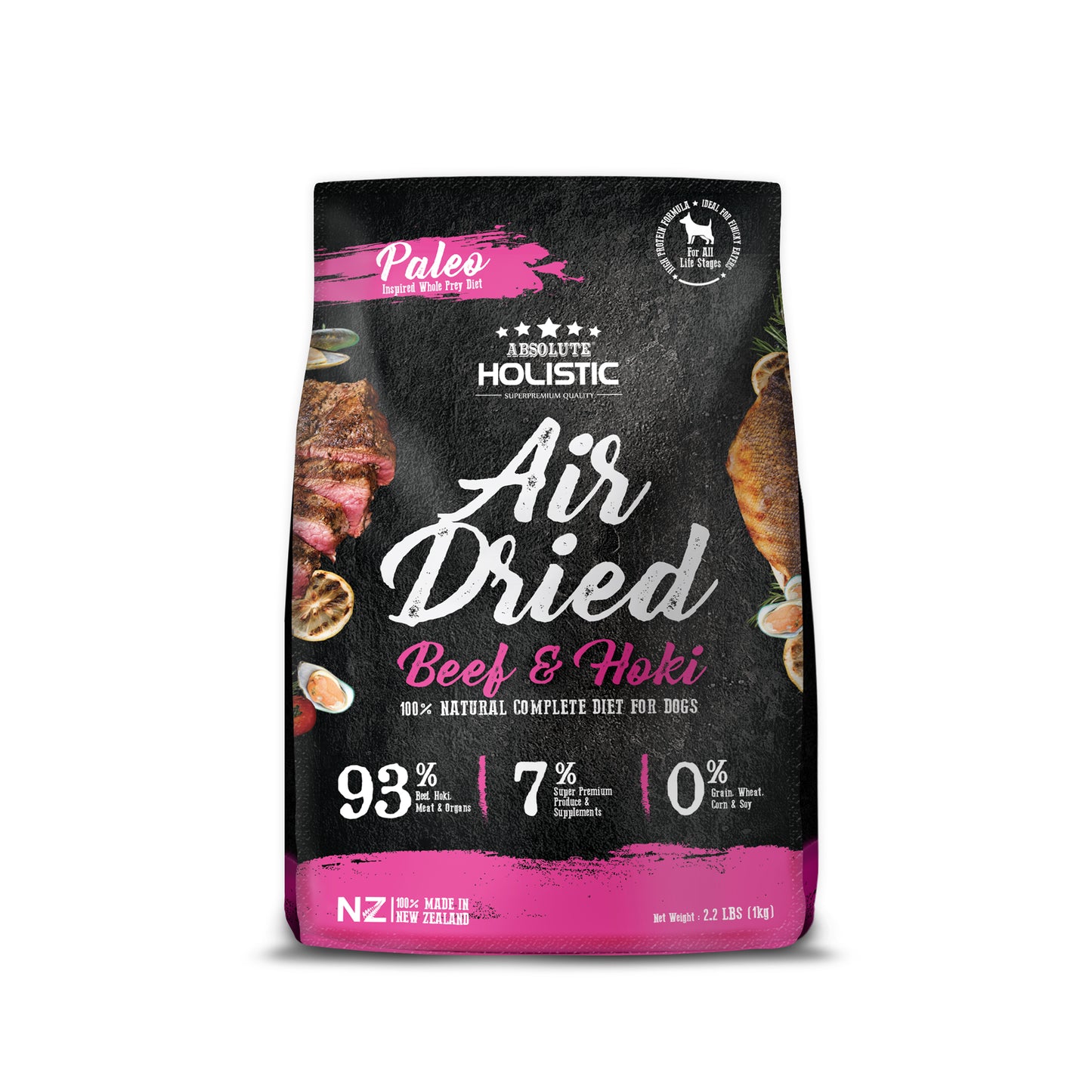 Absolute Holistic Air Dried | Beef & Hoki