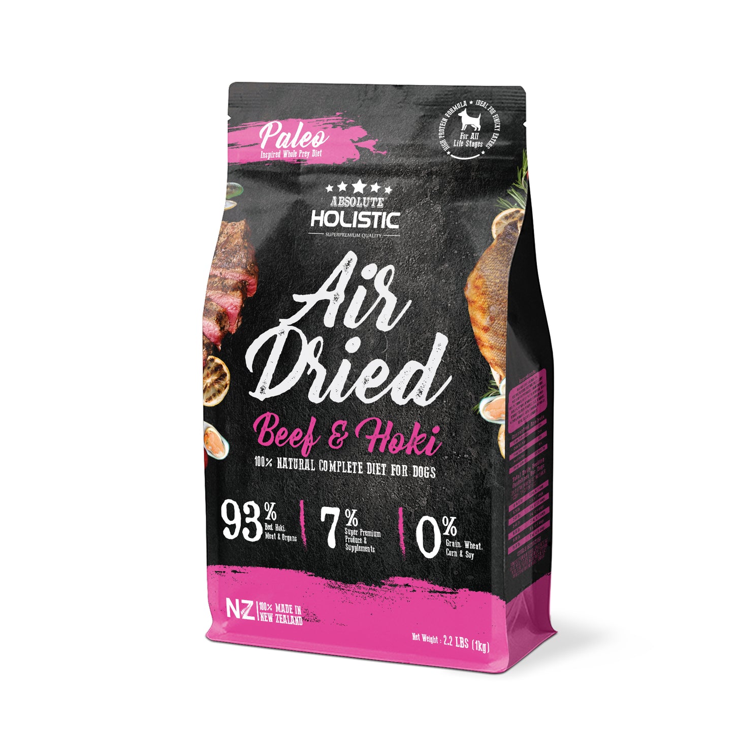 Absolute Holistic Air Dried | Beef & Hoki