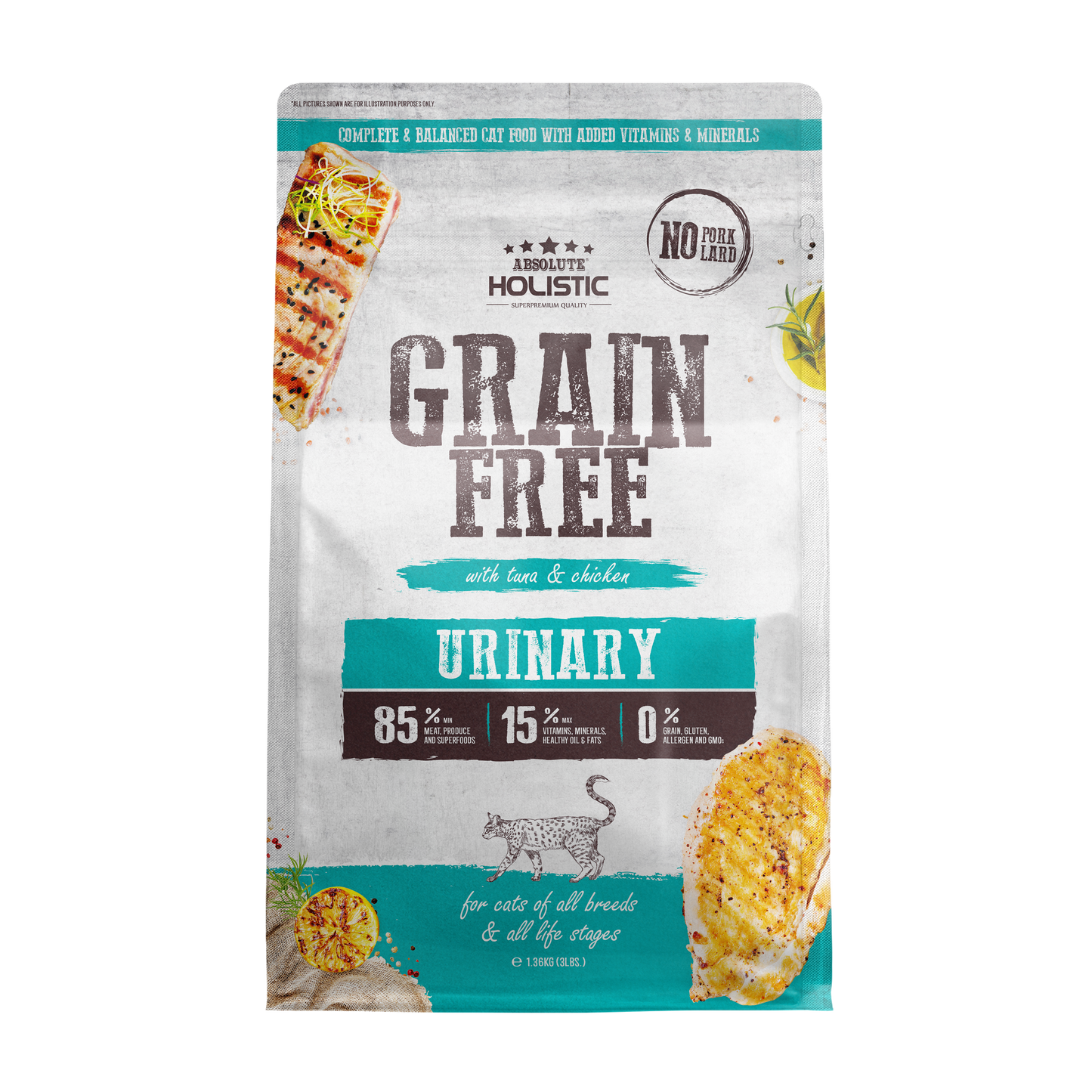 Absolute Holistic Grain Free Kibbles for Cats | Urinary