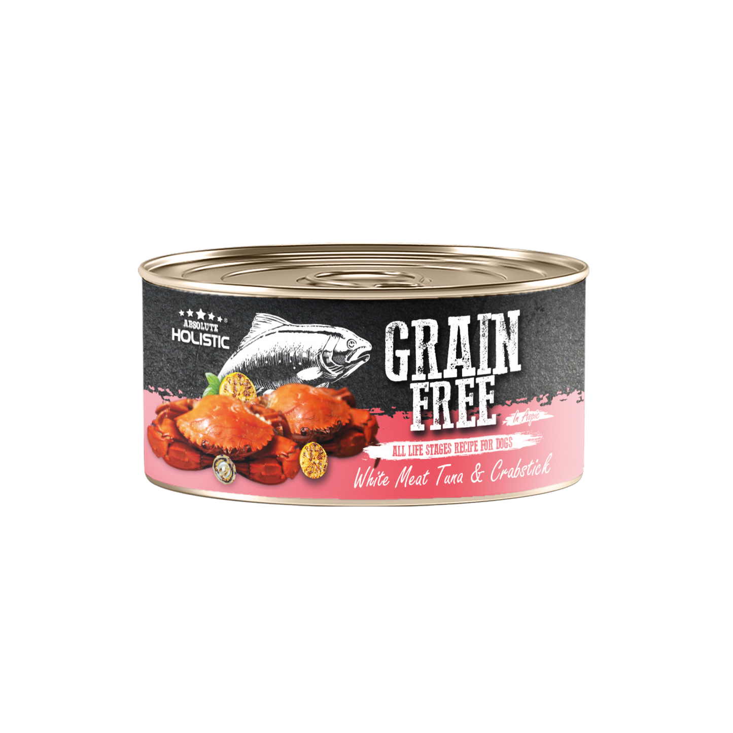 Absolute Holistic Grain Free for Dogs | White Meat Tuna & Crabstick