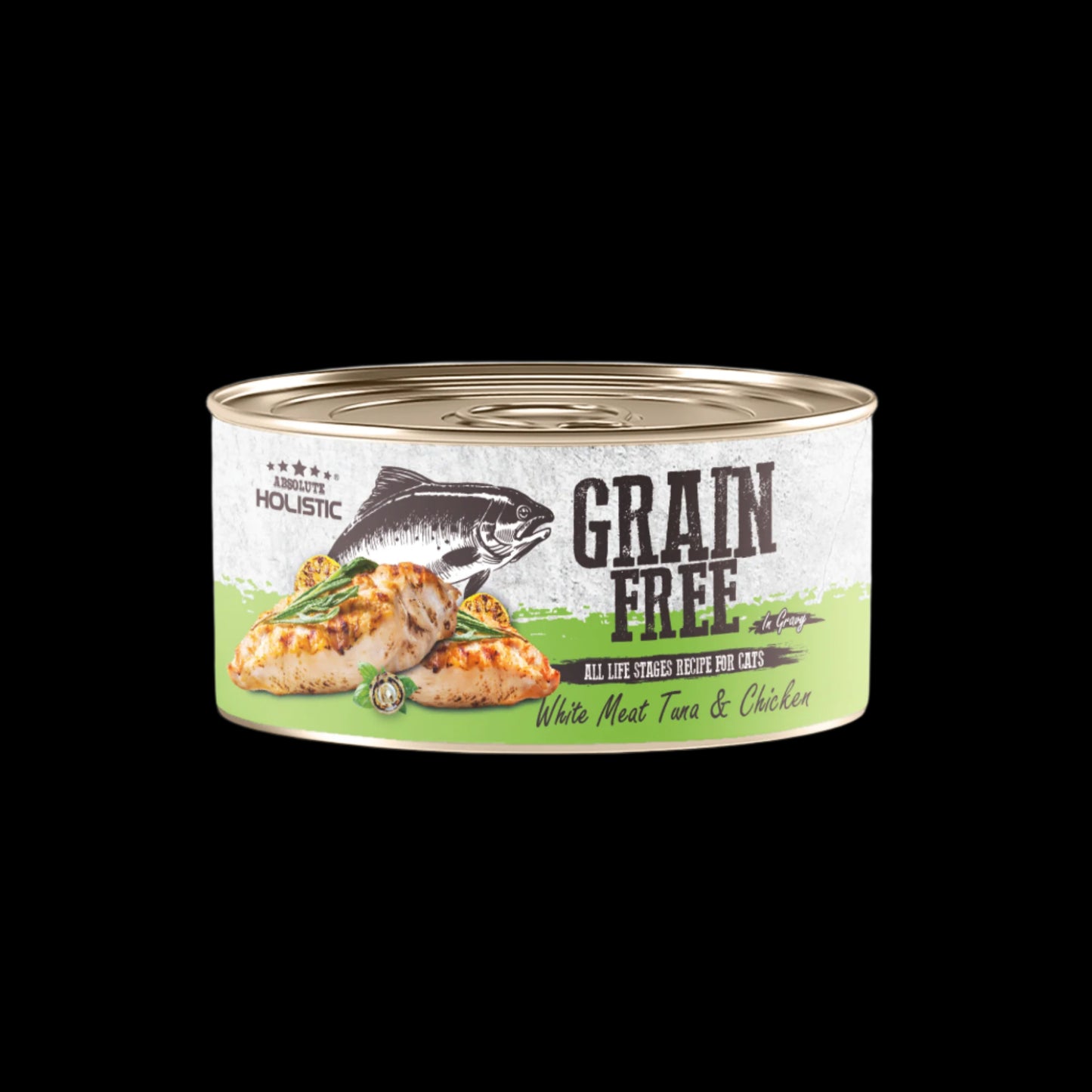 Absolute Holistic Grain Free for Cats | White Meat Tuna & Chicken