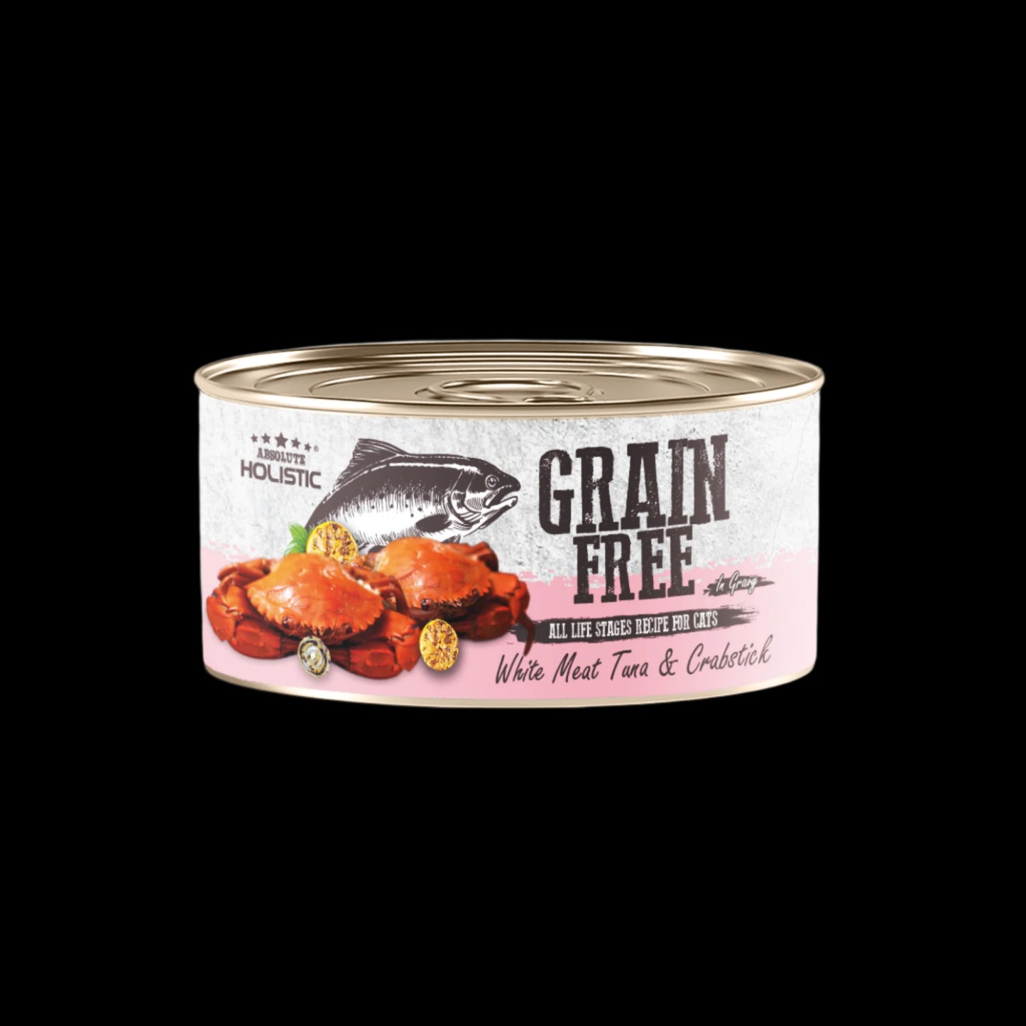 Absolute Holistic Grain Free for Cats | White Meat Tuna & Crabstick