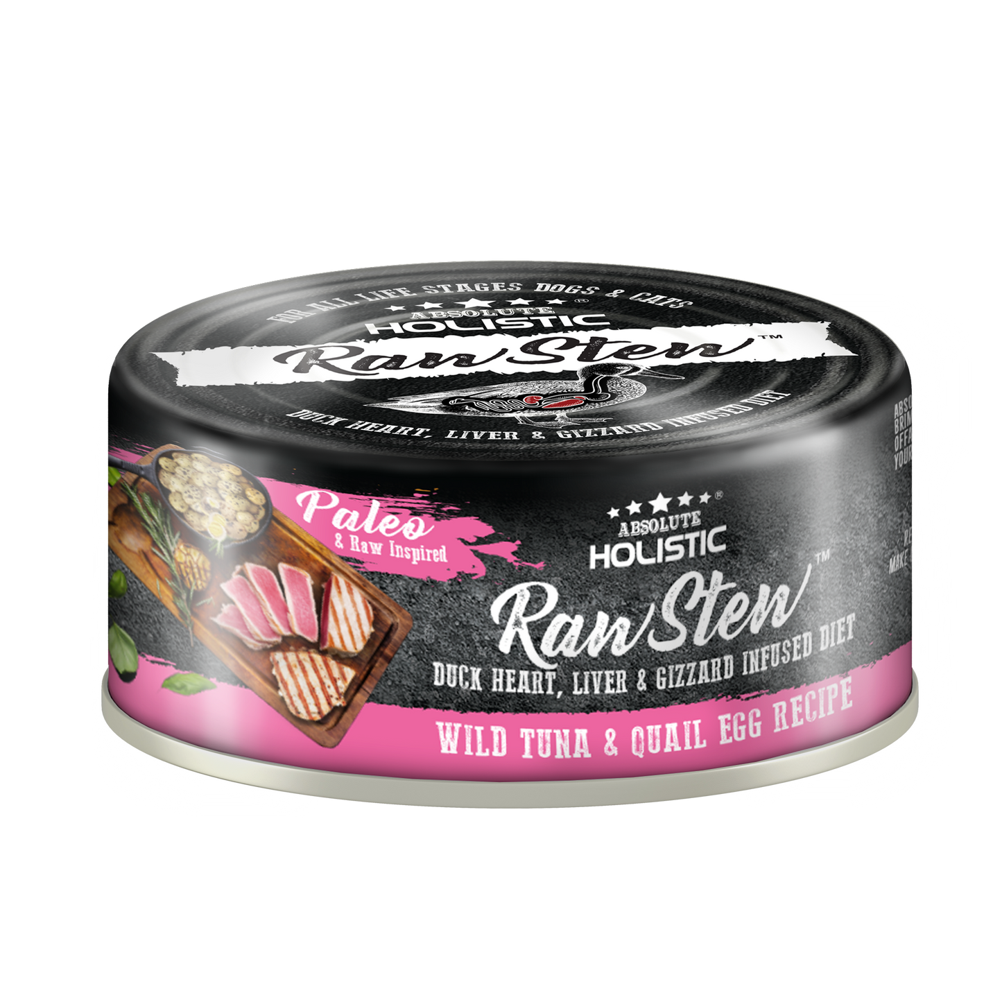 Absolute Holistic Raw Stew | Tuna & Quail Egg