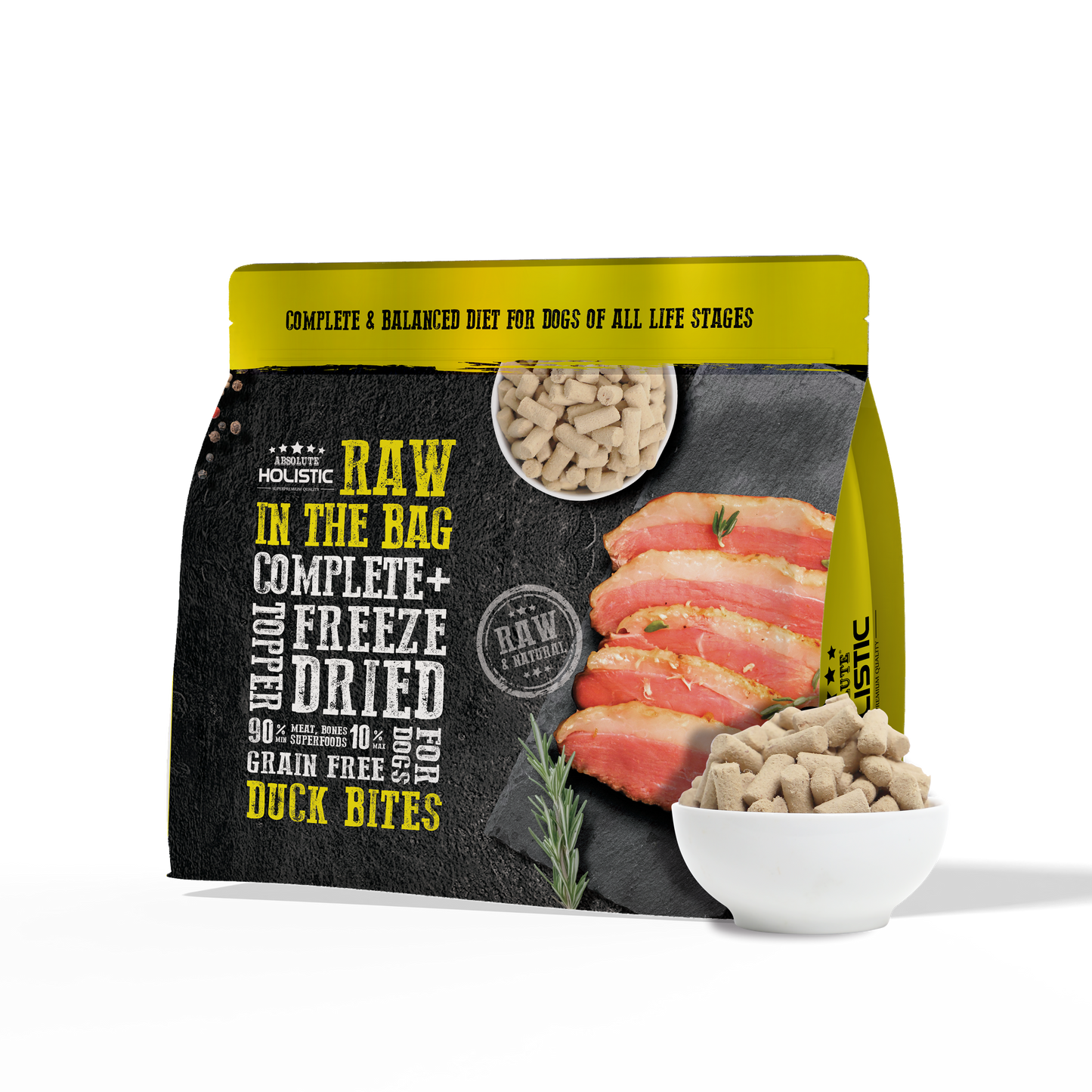 Absolute Holistic Freeze Dried Raw In The Bag | Duck Bites