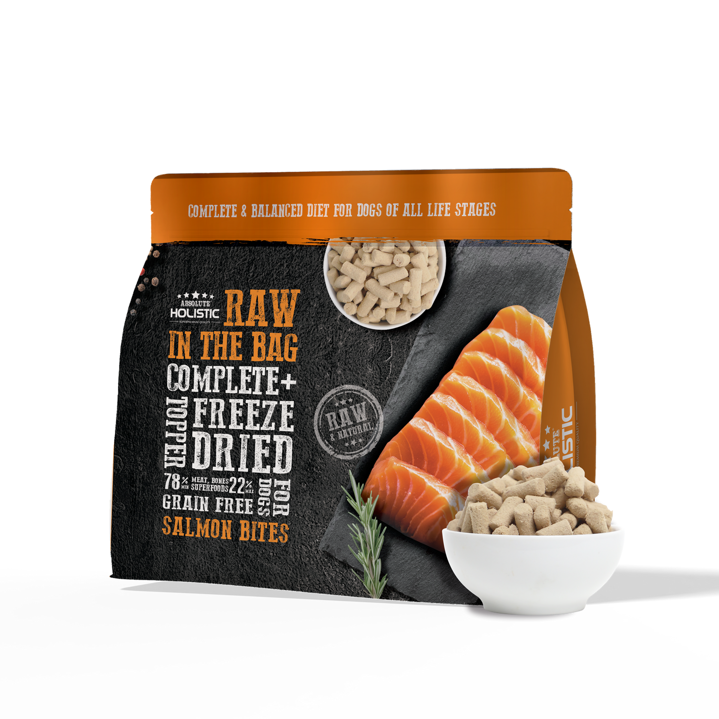 Absolute Holistic Freeze Dried Raw In The Bag | Salmon Bites