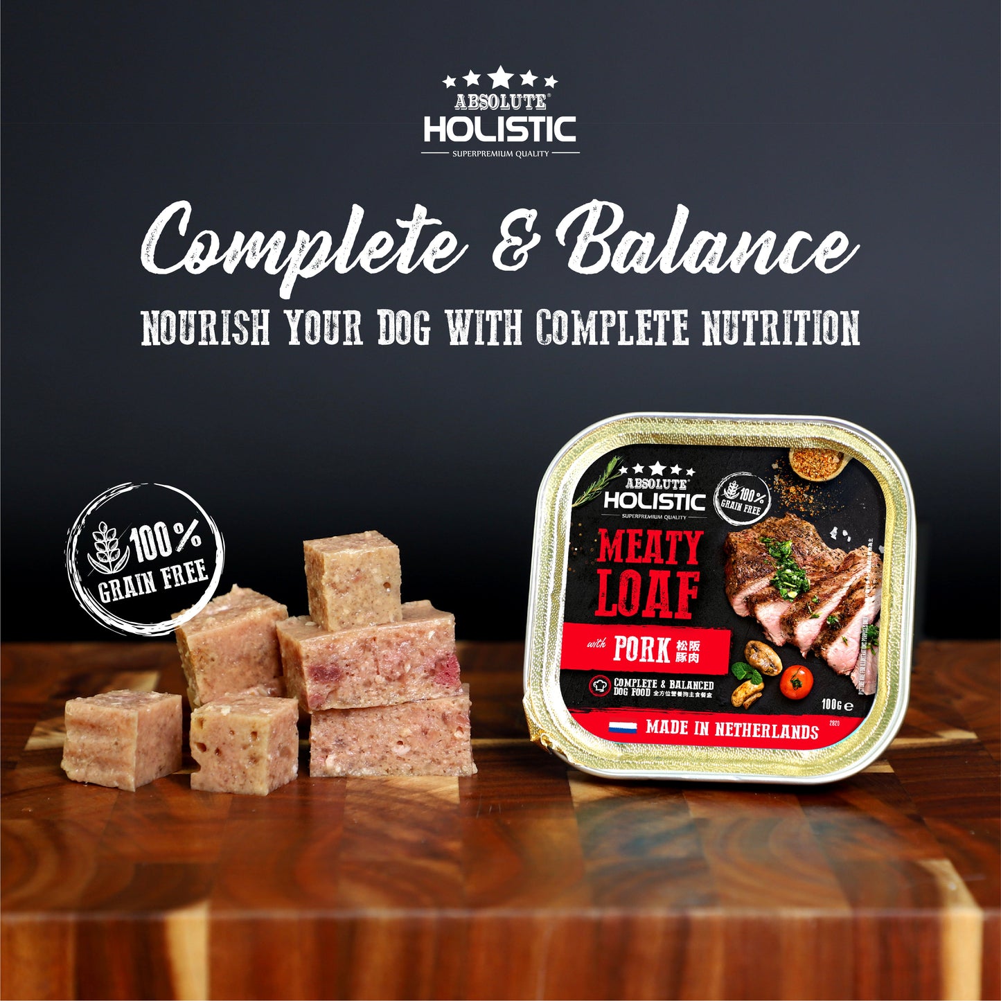 Absolute Holistic Meaty Loaf | Pork