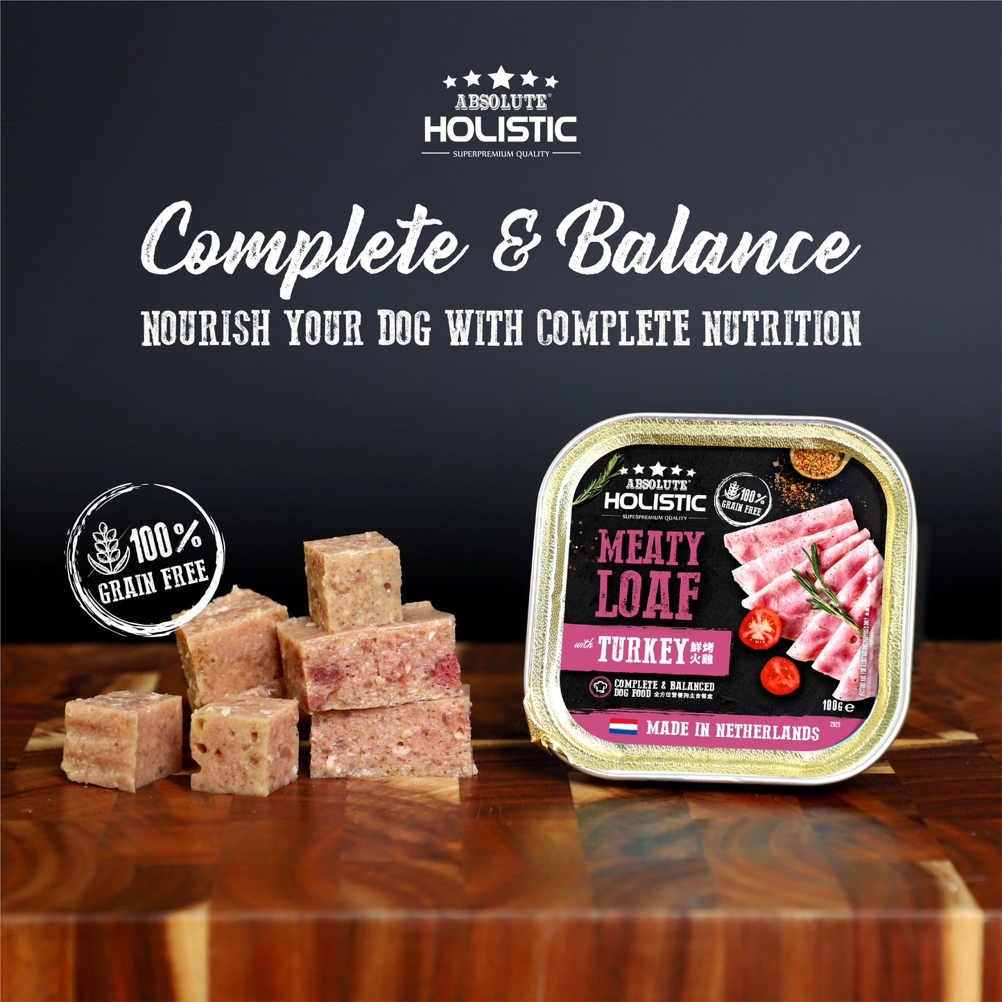 Absolute Holistic Meaty Loaf | Turkey