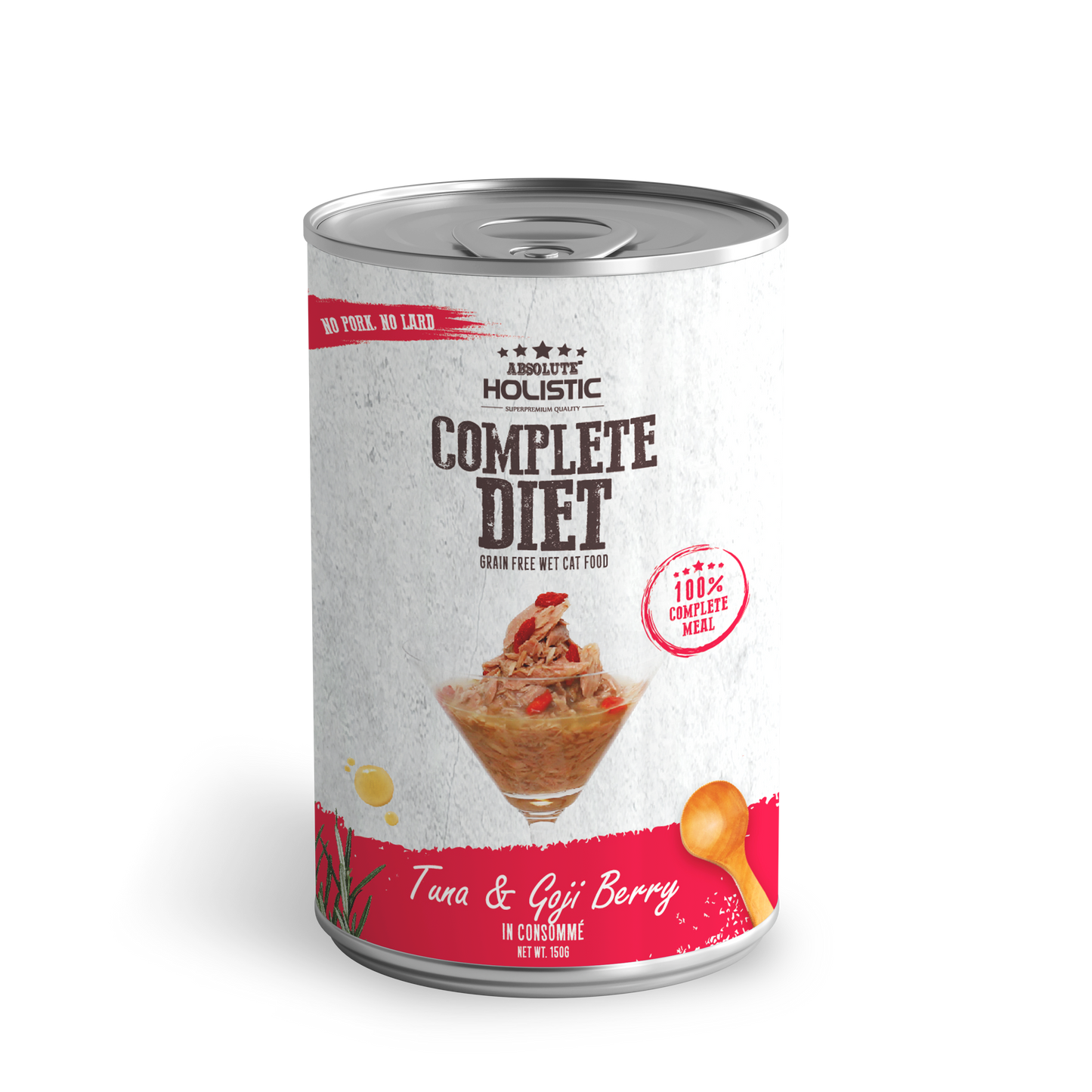 Absolute Holistic Complete Diet for Cats | Tuna & Goji Berry