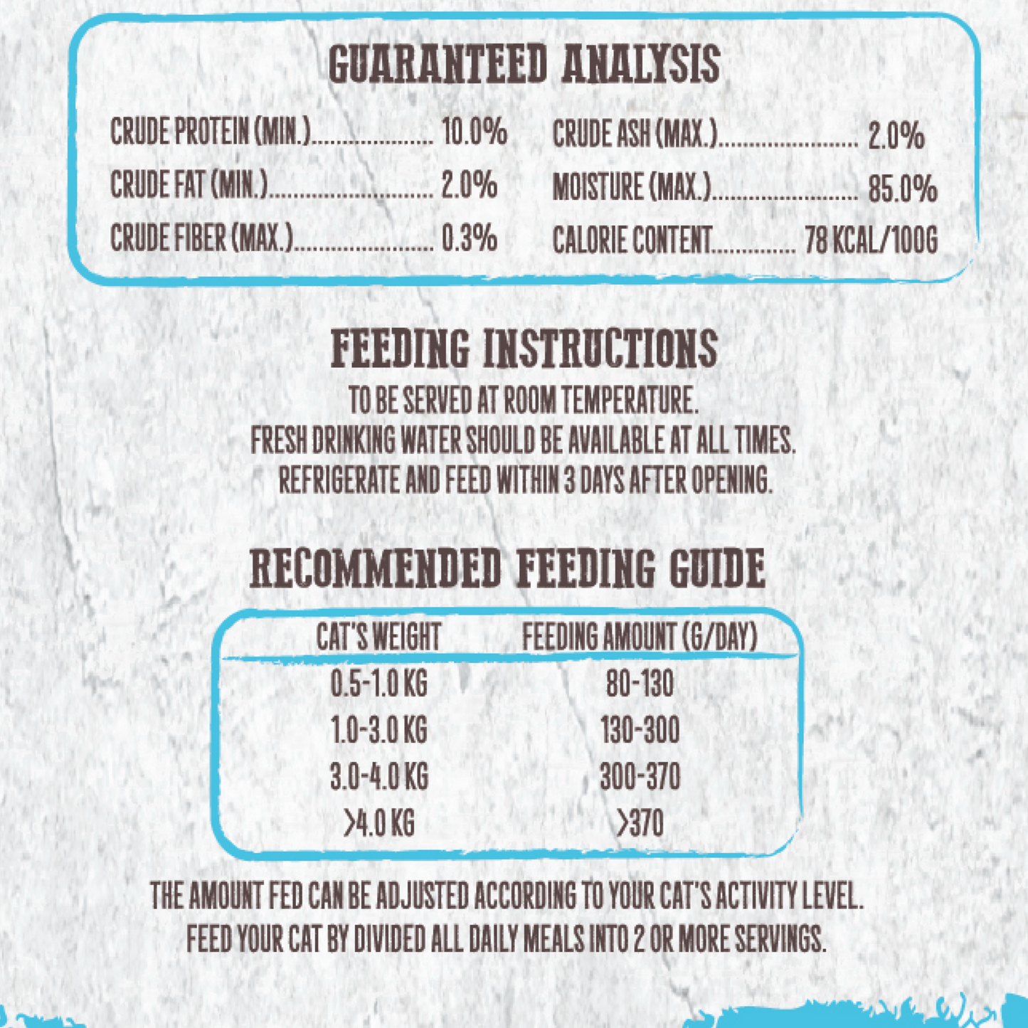 Absolute Holistic Complete Diet for Cats | Chicken Shreds