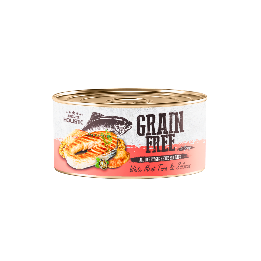 Absolute Holistic Grain Free for Cats | White Meat Tuna & Salmon