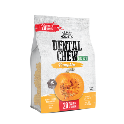 Absolute Holistic Dental Chews Jumbo Pack BOOST | Pumpkin