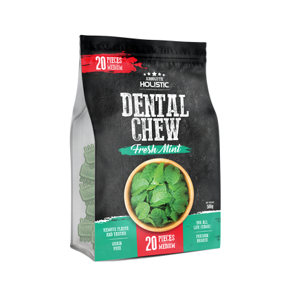 Absolute Holistic Dental Chews Jumbo Pack Boost | Fresh Mint