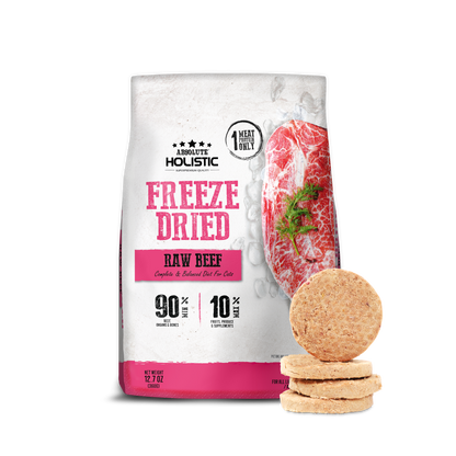 Absolute Holistic Freeze Dried Patties for Cats | Beef