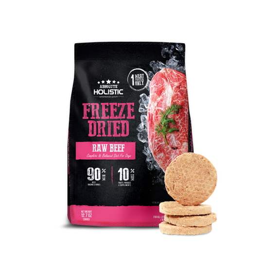 Absolute Holistic Freeze Dried Raw Patties | Beef