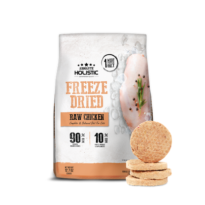 Absolute Holistic Freeze Dried Patties for Cats | Chicken