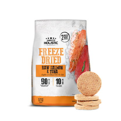 Absolute Holistic Freeze Dried Patties for Cats | Salmon & Tuna