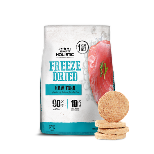 Absolute Holistic Freeze Dried Patties for Cats | Tuna