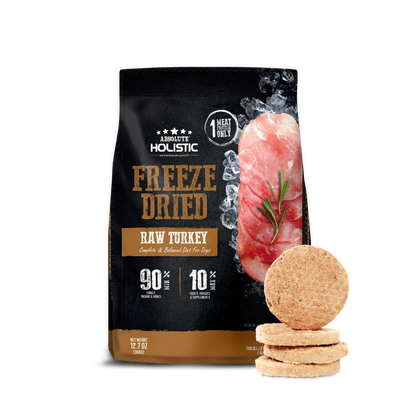 Absolute Holistic Freeze Dried Raw Patties | Turkey