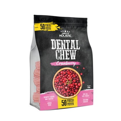 Absolute Holistic Dental Chews Jumbo Pack BOOST | Cranberry
