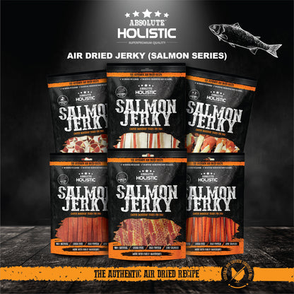 Absolute Holistic Grain Free Dog Treats | Salmon Jerky Sandwich