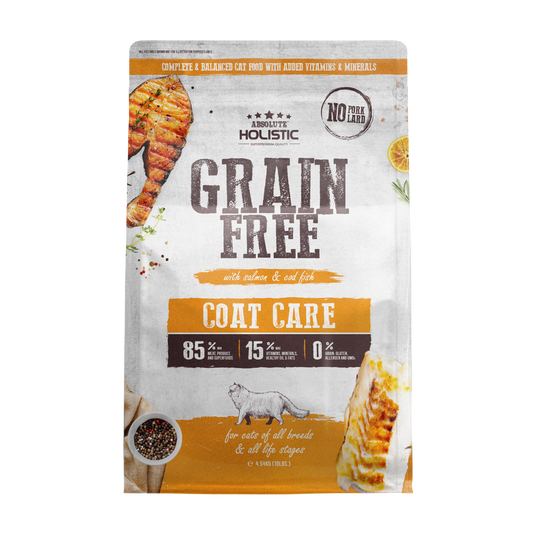 Absolute Holistic Grain Free Kibbles for Cats | Coat Care