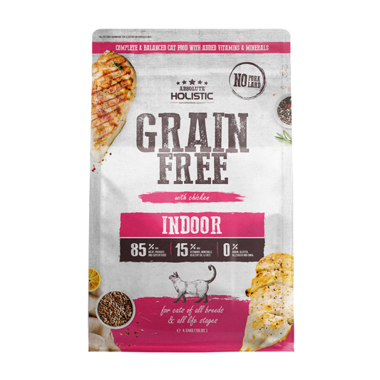 Absolute Holistic Grain Free Kibbles for Cats | Indoor