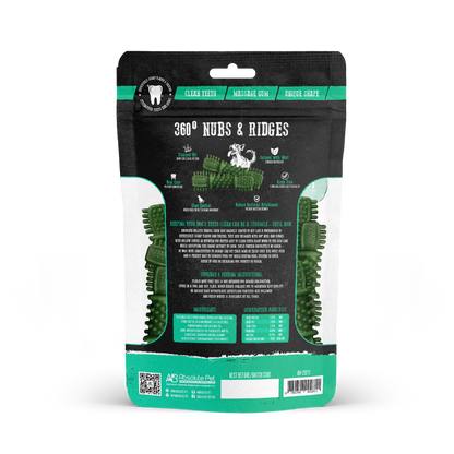 Absolute Holistic Value Pack Dental Chews for Dogs -  Fresh Mint (160g)