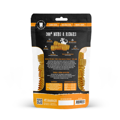 Absolute Holistic Value Pack Dental Chews for Dogs -  Peanut Butter (160g)