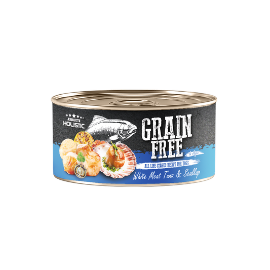 Absolute Holistic Grain Free for Dogs | White Meat Tuna & Scallop