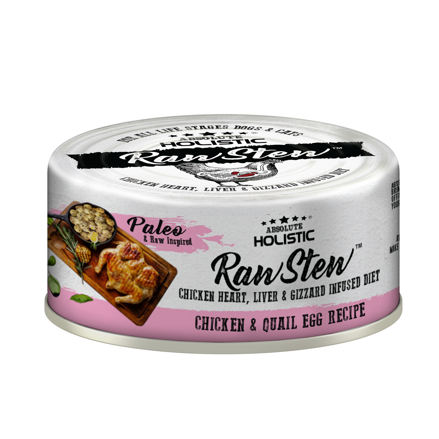 Absolute Holistic Raw Stew | Chicken & Quail Egg