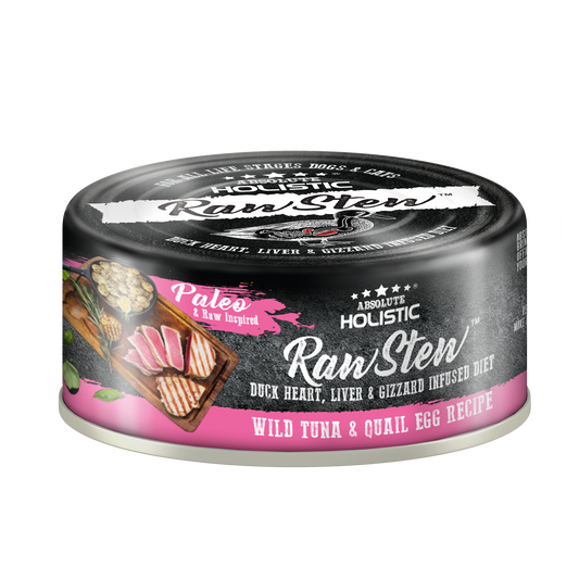 Absolute Holistic Raw Stew | Tuna & Quail Egg