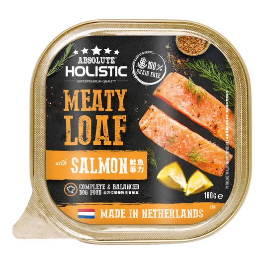 Absolute Holistic Meaty Loaf | Salmon