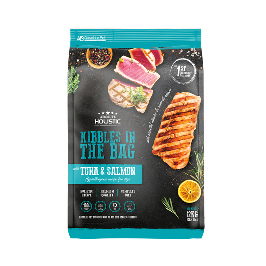 Absolute Holistic Dog Kibbles | Grain Free Tuna & Salmon