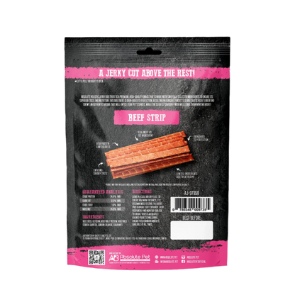 Absolute Holistic Grain Free Dog Treats | Beef Jerky Loin Strip