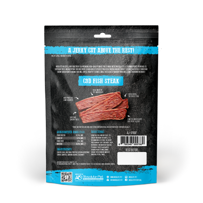 Absolute Holistic Grain Free Treats for Dog - Codfish Jerky Steak (100g)