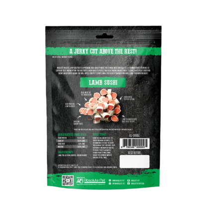 Absolute Holistic Grain Free Treats for Dog - Lamb Jerky Sushi (100g)