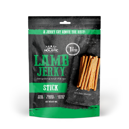 Absolute Holistic Grain Free Dog Treats | Lamb Jerky Loin Stick