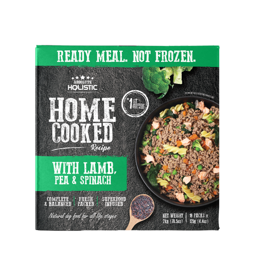 Absolute Holistic Home Cooked Recipe | Lamb, Peas & Spinach