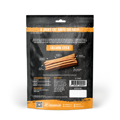 Absolute Holistic Grain Free Treats for Dog - Salmon Jerky Loin Stick (100g)