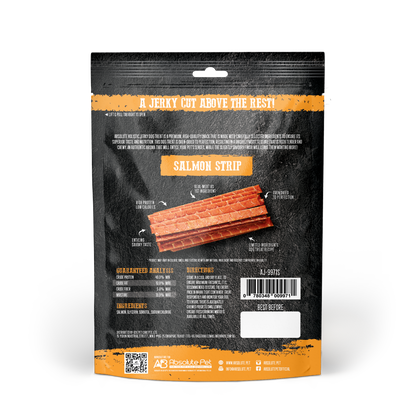 Absolute Holistic Grain Free Treats for Dog - Salmon Jerky Loin Strip (100g)