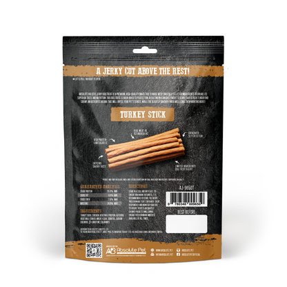 Absolute Holistic Grain Free Dog Treats | Turkey Jerky Loin Stick