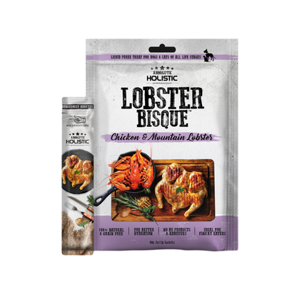 Absolute Holistic Liquid Bisque Treats | Chicken & Lobster Bisque