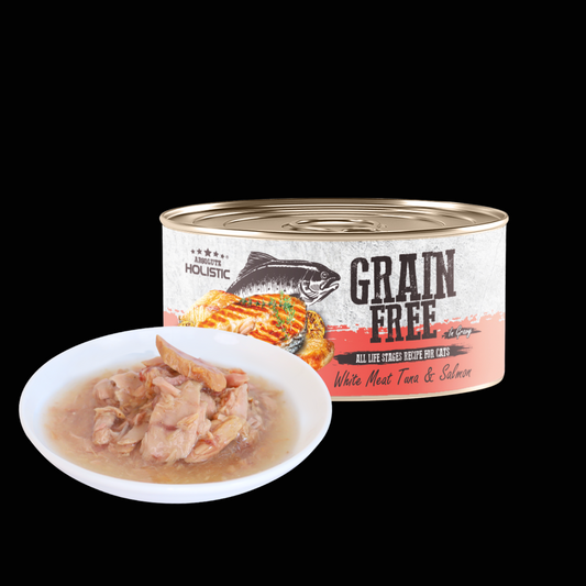Absolute Holistic Grain Free for Cats | White Meat Tuna & Salmon