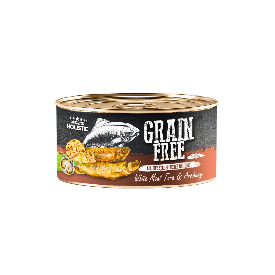 Absolute Holistic Grain Free for Dogs | White Meat Tuna & Anchovy