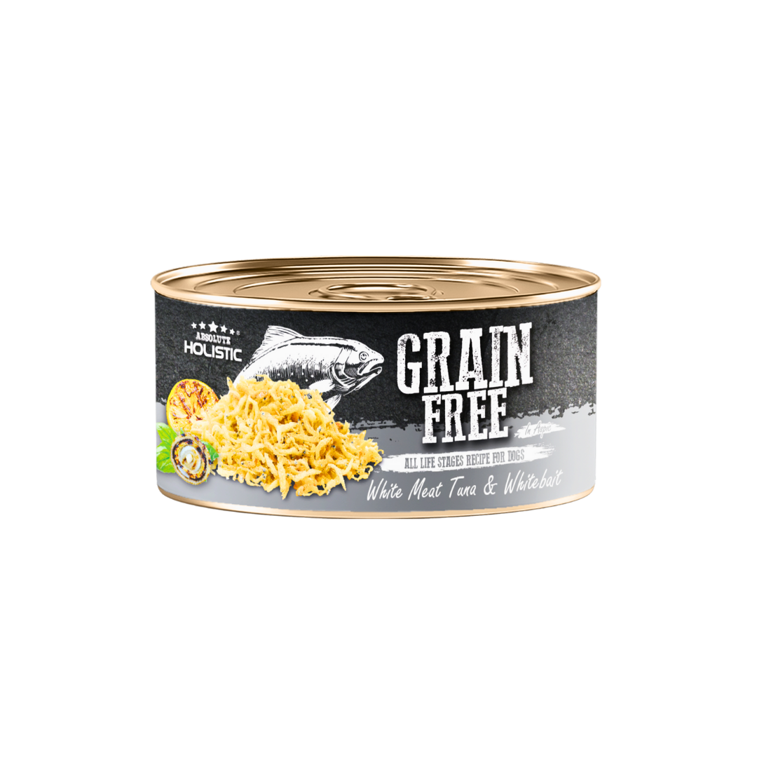 Absolute Holistic Grain Free for Dogs | White Meat Tuna & Whitebait