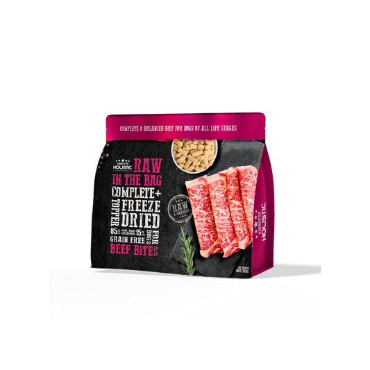 Absolute Holistic Freeze Dried Raw In The Bag | Beef Bites