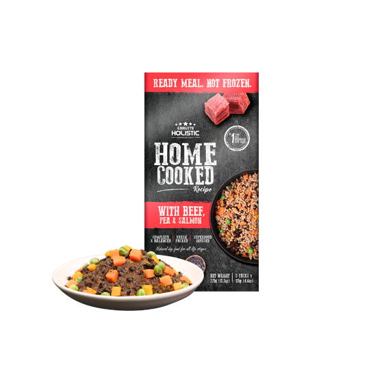 Absolute Holistic Home Cooked Recipe | Beef, Peas & Salmon (Trial Pack)