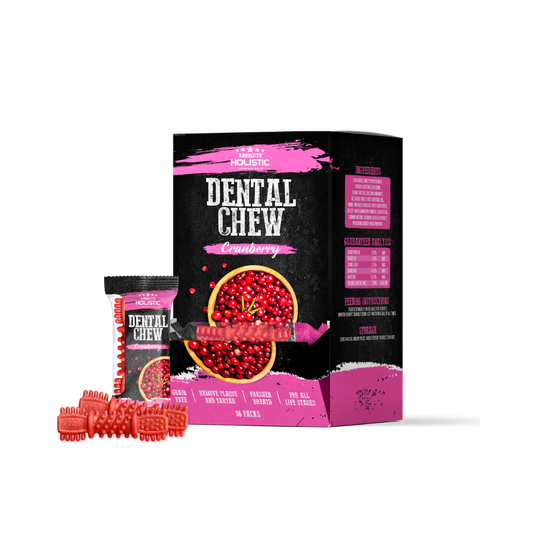 Absolute Holistic Dental Chews for Dogs -  Cranberry (Box)